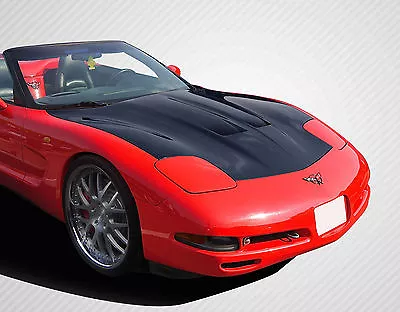 FOR 97-04 Chevrolet Corvette C5 Carbon Fiber GT Concept Hood 108911 • $662