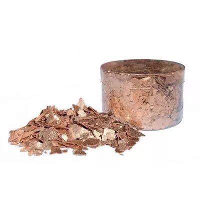 Crystal Candy - Rose Gold Edible Flakes - 7g Cake Decoration Edible • £16