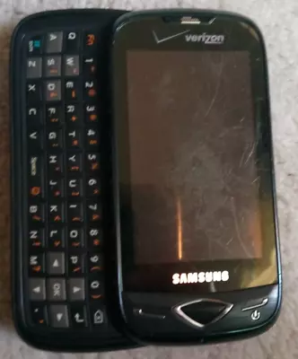 Samsung Reality SCH-U370 - Black (Verizon) Smartphone #1-Rare-SHIPS N 24 HOURS • $169.88