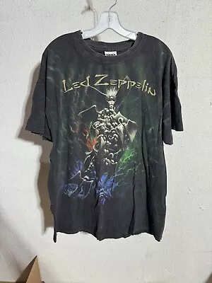 Vintage 1997 Led Zeppelin Stairway The Heaven T Shirt XL Winterland Pink Floyd • $125