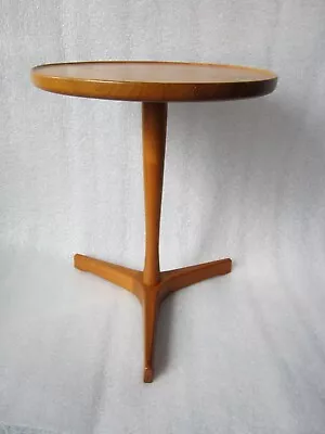 Rare Original Vintage Circa 1955 Hans C. Andersen Danish Teak Side Table Signed • $890