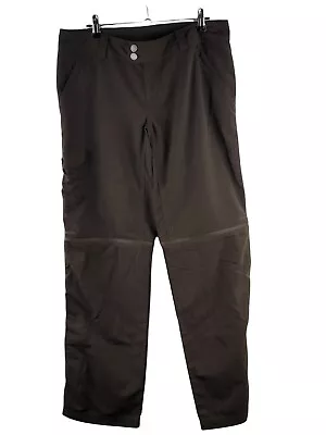 Columbia Titanium Outdoor Pants Womens Size 10 Brown Zip Close Pockets Casual • $34.95