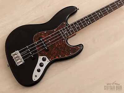 1990 Fender Jazz Bass ‘62 Vintage Reissue JB62-550 Black 100% Original Japan • $1449.99