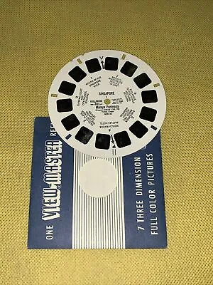 Scarce Sawyer's Vintage View-master Reel 4551A Singapore I Malaya Peninsula • $19.51