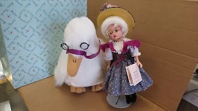 Madame Alexander 28860 Mother Goose With Stuffed Goose • $89