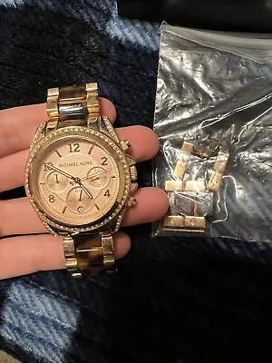 Michael Kors Blair Rose MK5859 Wrist Watch For Women • $35