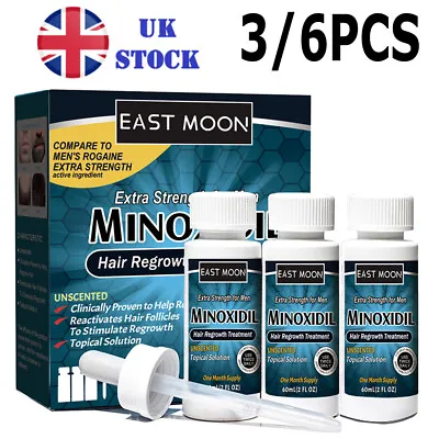 £23.95 • Buy 3 Months Extras Strength Mens Regrowth Treatment Regain 9/6PCS