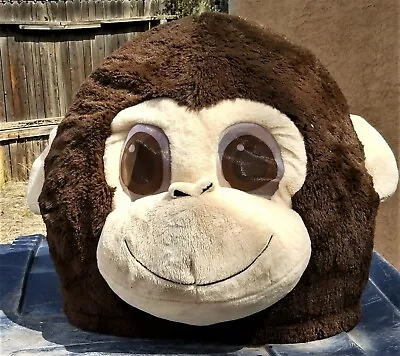 Dan Dee Big Greeter Head Plush Monkey Head Mascot Cosplay Halloween Costume • $29.99