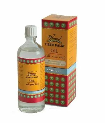 £9.99 • Buy TIGER BALM Oil - LIQUID RELIEF FROM MUSCLE AND JOINT Ache 3ml 15ml