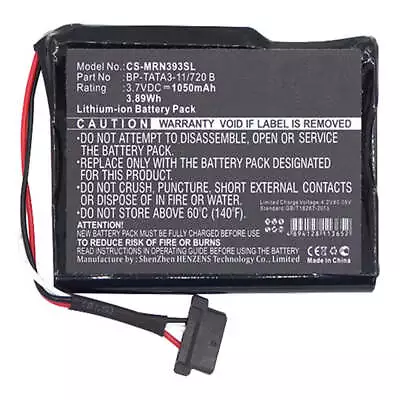 Stryka Battery To Suit NAVMAN EZY200 3.7V 1050mAh Li-ion • $29