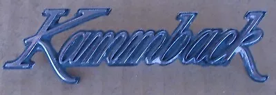 Vega Kammback Rear Quarter Panel Emblem Nameplate Badge 9885757 • $24.95