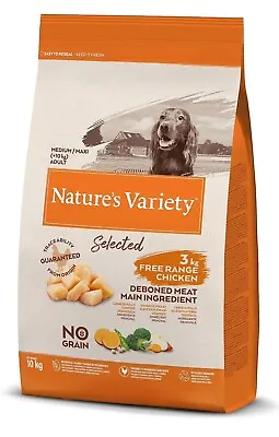 Nature’s Variety Selected Complete Dry Food - Medium & Maxi Dogs - Chicken 1.5KG • £12.70