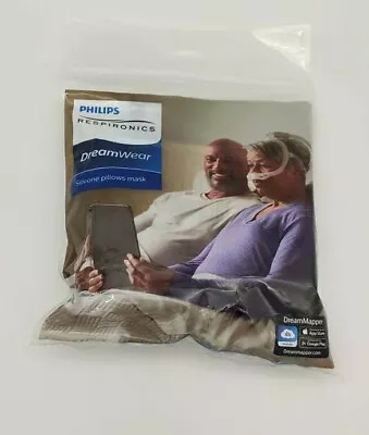 $132 • Buy Philips Respironics Dreamwear Silicone Pillow Nasal Fit Pack 