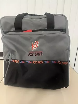 K2 Skis- Boot Bag Dual Zipper Carry/Back Pack Pre-Owned Great Shape Free Ship! • $49.99