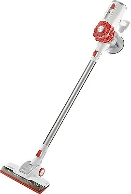 Zanussi Airwave Cordless Rechargeable Hand Stick Vacuum Cleaner Red And White • £89.97