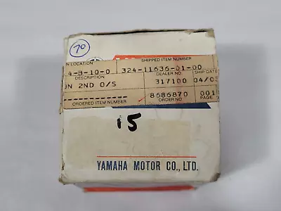 NOS Yamaha .50 Oversize Piston 1972 DT2MX 1973-1974 MX250 • $49.99