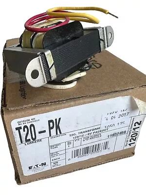 Lumiere T20-PK Transformer 20W 6V Packout Low Wattage Transformers LED Use • $21.79