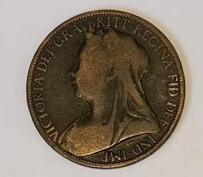 Victoria 1898 Penny Coin • £0.99