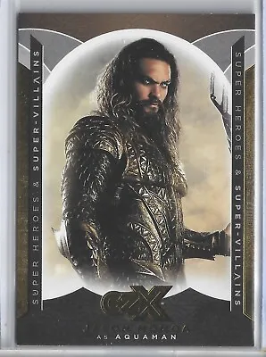 CZX DC Movies Promo Trading Card P04 Jason Momoa As Aquaman Cryptozoic SFC • $9.99