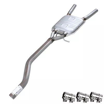 Direct Fit Exhaust Resonator Pipe Fits: 2005 - 2009 Audi A4 Quattro 2.0L • $139.84