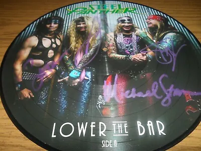 Steel Panther Autographed/signed Picture Disc By Entire Band...jsa Certified • $269.95