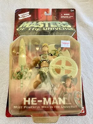 Masters Of The Universe: He-Man Action Figure (2001) Mattel New Cross Variant • $26