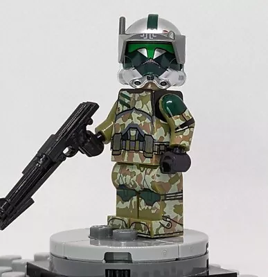LEGO Star Wars Custom Printed Minifig 41st Elite Corps Camo Clone Trooper Lt. • $29.99