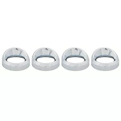 4 X Small Chrome Dash Gauge Surround With Visor To Suit Kenworth KW Truck • $19