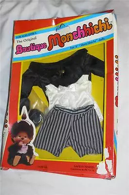 Vintage Boutique Monchhichi Groom Outfit Mint In Box 1974 • $12