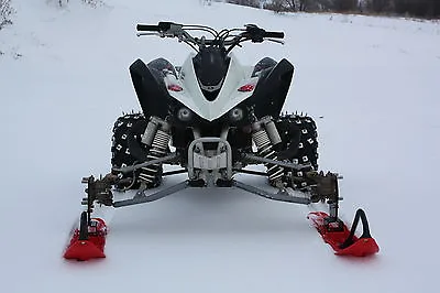 ATV Tires To Skis Conversion Kit Multiple Bolt Patterns (4/100 4/110 4/115) • $159.99