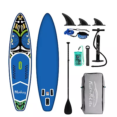 10.9ft INFLATABLE SUP STAND UP PADDLE BOARD With COMPLETE KIT US STOCK • $224.05