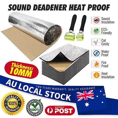 Heat & Sound Deadener For 88-98 OBS Truck Headliner Roof Kit 1142cm2 2500 C3500 • $151.03
