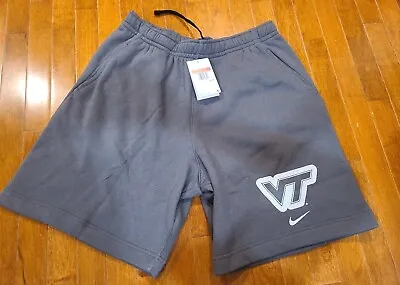 Virginia Tech Hokies Cotton Nike Shorts NWT Size LARGE • $51.99
