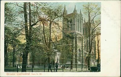 Bristol Cathedral From NW Peacock Autochrom Pre 1918 • $8.51