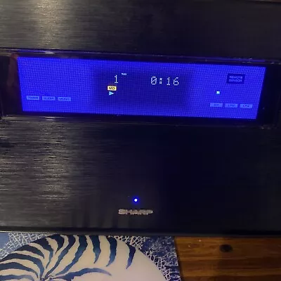 Sharp SD-SG11 1-Bit Digital Amplifier Audio System CD/MD Player AM/FM Tuner • $425