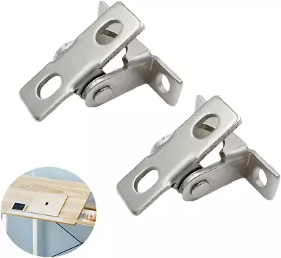 2 Pack Kids Desk Top Hinge Replacement Tilt Board Flip Lift Stand Up Connector F • $23.99