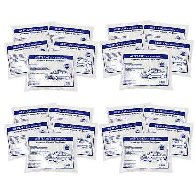 Wholesale 20 PACK Clear Plastic Disposable Car Cover Universal Rain Dust Garage • $132.95