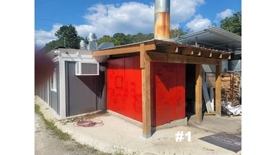 $0.99 • Buy Used Commercial Smoker Model 700 !200 Pound Wood Fire Rotisserie 