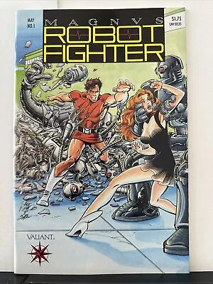 Magnus Robot Fighter #1 (1991) 1st Published Valiant Universe Title. • $10.50