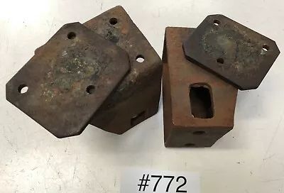 Ford Model A Bellhousing To Frame Mounts W/ Plates  #772 • $37.99