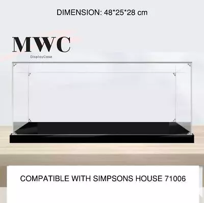 Display Case Storage Case Acrylic Case For Lego The Simpsons House 71006 • $70