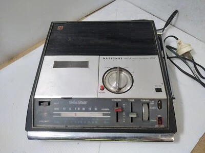 $10 • Buy National RQ-234S Portable Radio Cassette Player Recorder Working