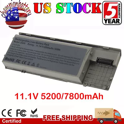 6/9 Cells D620 Battery For Dell Latitude D630 D631 D640 D630N PC764 PP18L TC030 • $22.99