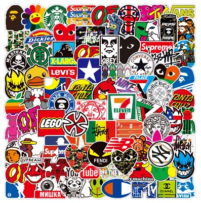 100 200 300 400 Random Cool SANTA CRUZ Logo Bulk Stickers Bomb Skateboard Laptop • $3.99