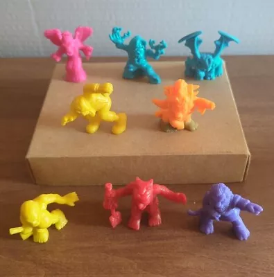 8ct. 1990's Monster In My Pocket 8 Figure Multicolor Lot Series 1 & 2 Creature's • $25