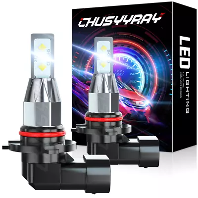 2pcs Luces Fuertes Para Auto Coche Luz Carro Bulbs 9006 Led SUPER Blanco 6K • $15.99