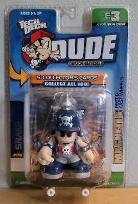 New 2003 Tech Deck Dude Evolution Crew E3 Snake #091 - Rare *free Shipping* • $24.99