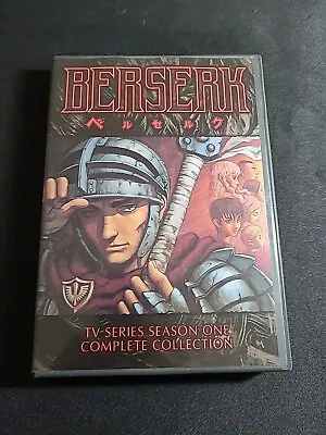 Berserk: Season 1 Complete Collection [DVD] Anime English & Japanese 6 Disc Set • $50