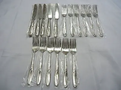 Mikasa Cocoa Blossom Stainless Flatware China • $95