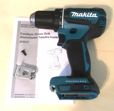 Makita XFD13Z 18V LXT Brushless Cordless Li-Ion 1/2  Compact Drill Driver • $86.50